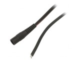 Cablu Alimentare DC 5,5/2,1 Negru 5m