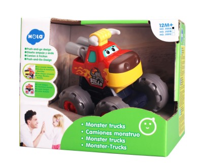 MASINUTA BEBE MONSTER TRUCK TAURASUL CEL FURIOS foto