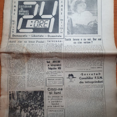 ziarul 24 ore din 3 februarie 1990-ziar din iasi