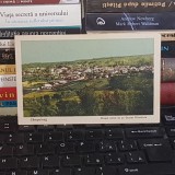 CARTE POSTALA * CAMPULUNG , ORASUL VAZUT DE PE DEALUL FLAMANDA