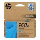 HP original ink EvoMore 4S6W6NE, HP 937e, cyan, 1650str.