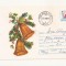 Plic FDC Romania - Craciun , circulat Eroare 1993