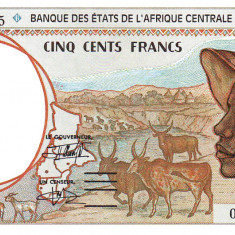 Statele Africii Centrale 500 Franci (N) Guineea Ecuatoriala 2 000 P-501Ng UNC
