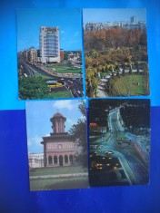 HOPCT LOT 2052 -IP BUCURESTI -4 CARTI POSTALE-CIRCULATE foto