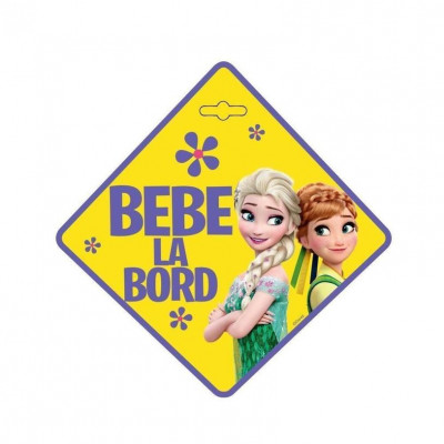 Semn auto Bebe la Bord Frozen SEV9622 foto