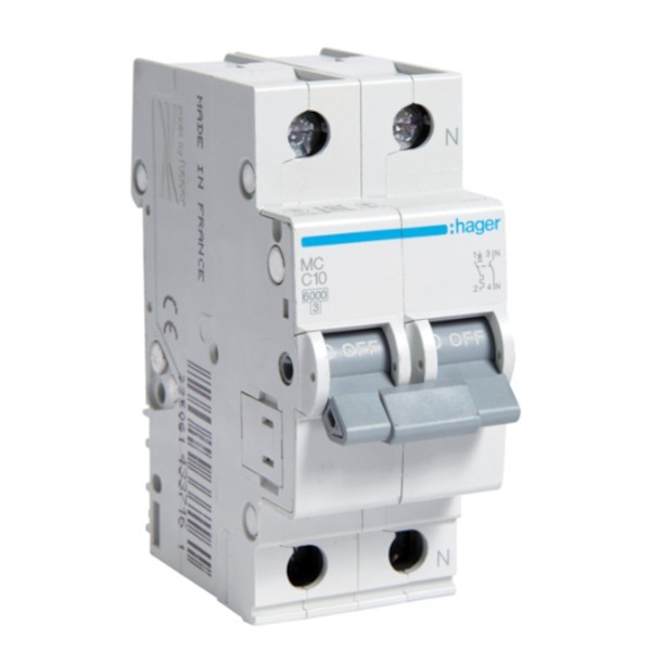 Hager MC563 Intrerupator automat 2P, 230V, 6kA, C ProAdvanced PowerfulTools