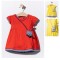 Rochita de vara Cat pentru fetite, Tongs baby (Culoare: Galben, Marime: 9-12 luni)
