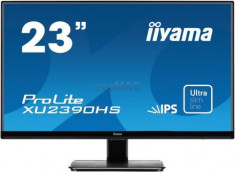 Monitor IPS LED iiyama 23inch ProLite XU2390HS-B1, Full HD (1920 x 1080), VGA, DVI-D, HDMI, 5ms, Boxe (Negru) foto