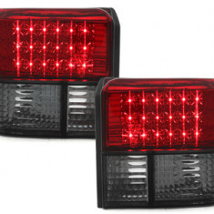 Stopuri LED compatibil cu VW T4 (1990-2003) Rosu Fumuriu RV15DLRS