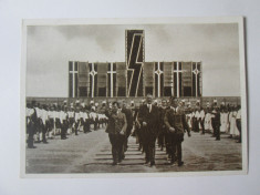 Rara!Banat-Carte postala necirculata festivalul sportiv al tinerimii naziste1940 foto