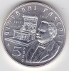 San Marino 5 euro 2012 Giovanni Pascoli Comemorativa, Europa, Argint