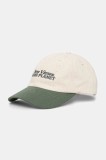 The North Face sapca Norm culoarea bej, cu imprimeu, NF0A7WHOALO1