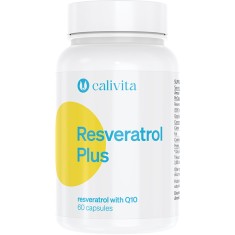 Supliment alimentar cu Resveratrol si Coenzima Q10 Resveratrol Plus (60 capsule) - Calivita