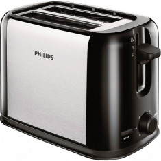Prajitor de paine Philips HD2586/20 Daily Collection 950W negru / argintiu foto