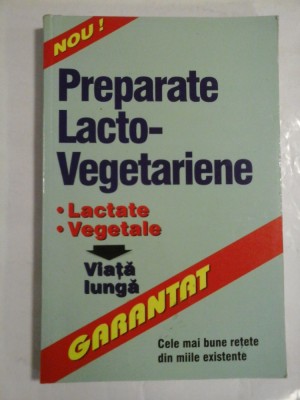 PREPARATE LACTO-VEGETARIENE foto