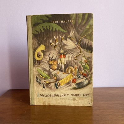 Waldgemeinschaft &amp;quot;Froher Mut&amp;quot;, 1957, carte pentru copii &amp;icirc;n limba germană foto