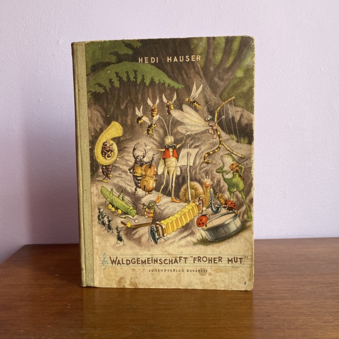 Waldgemeinschaft &quot;Froher Mut&quot;, 1957, carte pentru copii &icirc;n limba germană