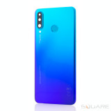Capac Baterie Huawei P30 Lite, Peacock Blue SWAP