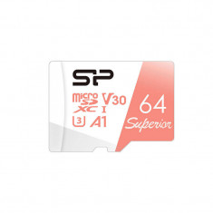 Card Silicon Power Superior Micro SDXC 64GB UHS-I A3 V30 foto
