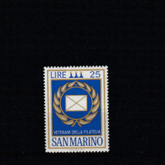 San Marino 1972-Congresul mondial,Veterani ai filateliei,MNH.Mi.1015