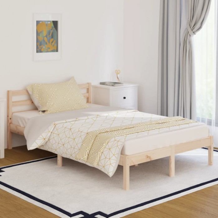 Gossi cadru de pat, 120x200 cm, lemn masiv de pin