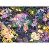 Puzzle gradina zanelor 100 piese starline lumineaza in intuneric, Ravensburger