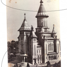 CP Timisoara - Catedrala Mitropoliei Banatului, RSR, circulata 1969, patata