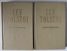 ANNA KARENINA , VOLUMELE I - II de LEV TOLSTOI , 1964 *EDITIE CARTONATA foto