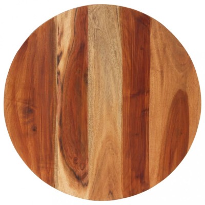 vidaXL Blat de masă rotund, 60 cm, 15-16 mm, lemn masiv de acacia 285969 foto