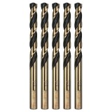Makita P-60872-5 - Set burghie metal HSS-G 10 mm tija cilindrica 5 bucati