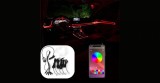 Fir neon RGB, Lumina Ambientala Auto, Control din Aplicatie