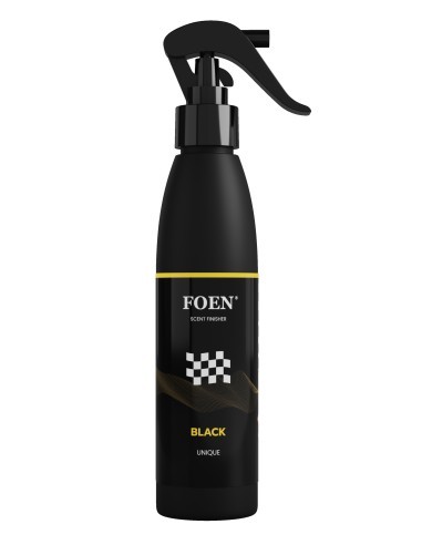 Odorizant auto premium cu note de mosc, flori si condimente, Foen Black 200ml
