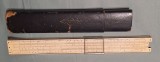 Rigla de calcul A.W. FABER CASTELL perioada interbelica, anii 1930, pentru uz scolar, matematica, desen tehnic, arhitectura, elevi- scolari, studenti
