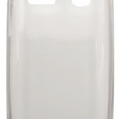 Husa silicon ultraslim fumuriu transparent pentru Alcatel One Touch Pop C3