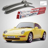 Cumpara ieftin Ștergătoare Porsche 911 993 1993-1997 | Set Față Flat &ndash; TeamCar&reg;