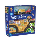 Joc 2 in 1 Puzzle and play: Pe santier, Peaceable Kingdom