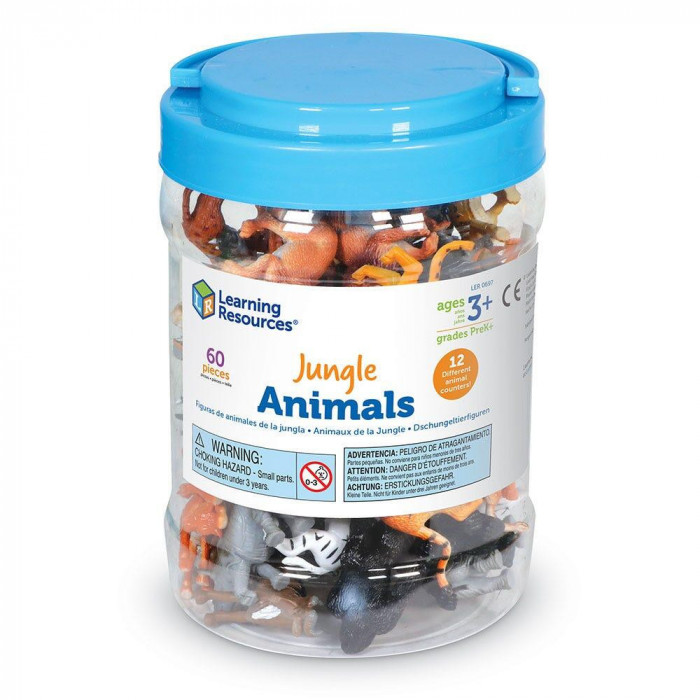 Set pentru sortat - Animalute din jungla PlayLearn Toys