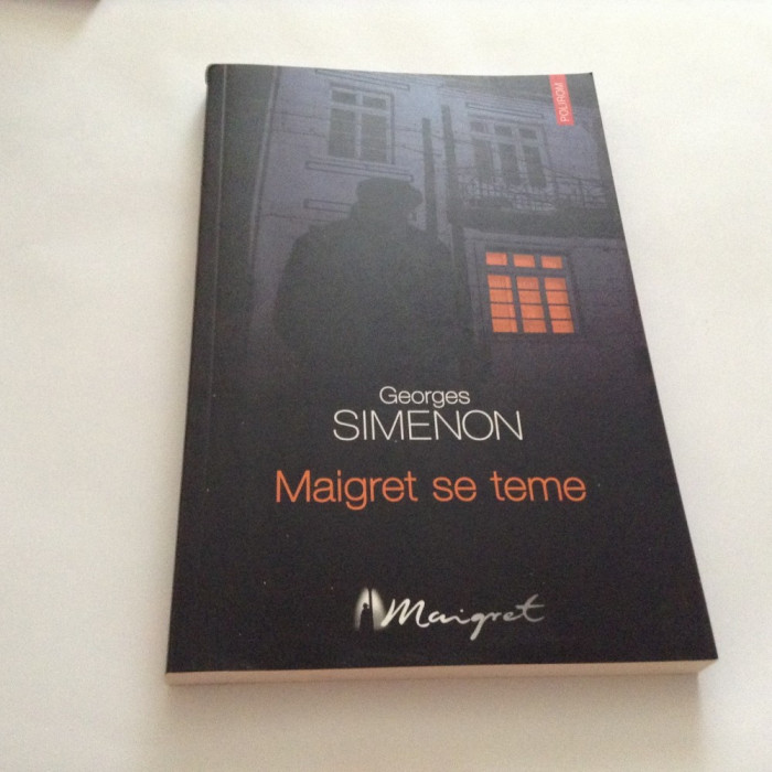 MAIGRET SE TEME GEORGES SIMENON--RF10/2