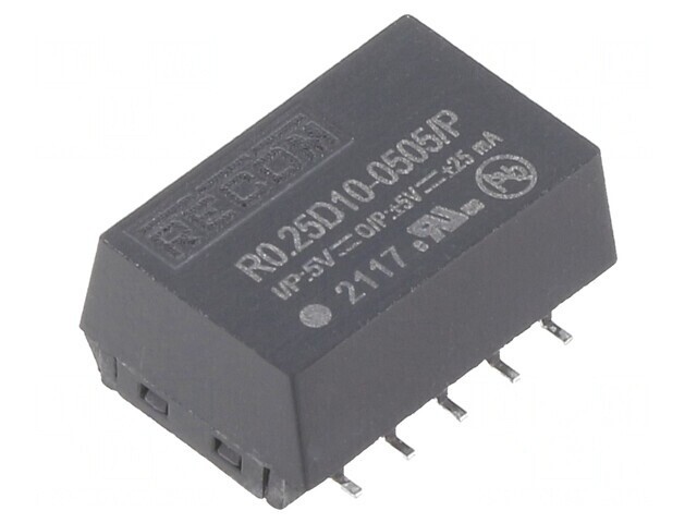 Convertor DC/DC 0,25W 5V/&plusmn;5V