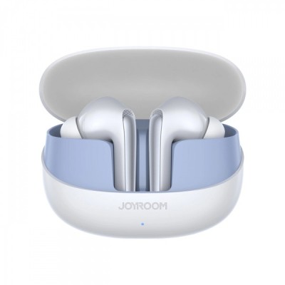 Handsfree Bluetooth Joyroom Funpods JR-FN2, TWS, ANC, Alb foto