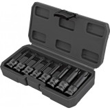 Topmaster 338800 - Set chei tubulare impact T30-T80 mm 1/2 inch 8 bucati