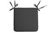 Pernă De Scaun Nelson 38X38 Cm, Culoare Antracit, 100% Poliester