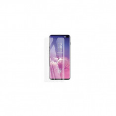 Folie Sticla Samsung Galaxy S10 Fara Lampa si Gel UV Wozinsky UV 5D Transparent foto