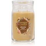 Yankee Candle Glistening Leaves lum&acirc;nare parfumată Signature 567 g