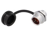 Conector circular tată 4 pini IP67, 5A, 200V - WEIPU SF1212/P4