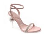 Sandale elegante ALDO roz, SPELL BINDING 650, din piele ecologica