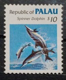 Palau 1986 delfini fauna marina pești serie 1v nestampilata