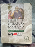 a10 Limba si literatura romana manual pentru clasa a 9-a - Silviu Angelescu