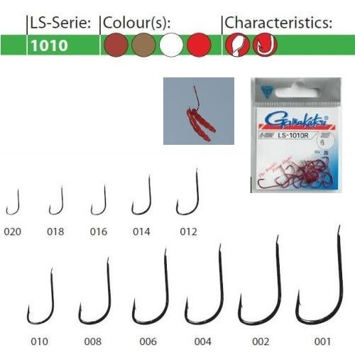 Gamakatsu - Carlige LS-1010R 25 buc./plic - Nr. 18