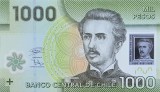 Bancnota Chile 1.000 Pesos 2019 - P161 UNC ( polimer - vezi descriere )